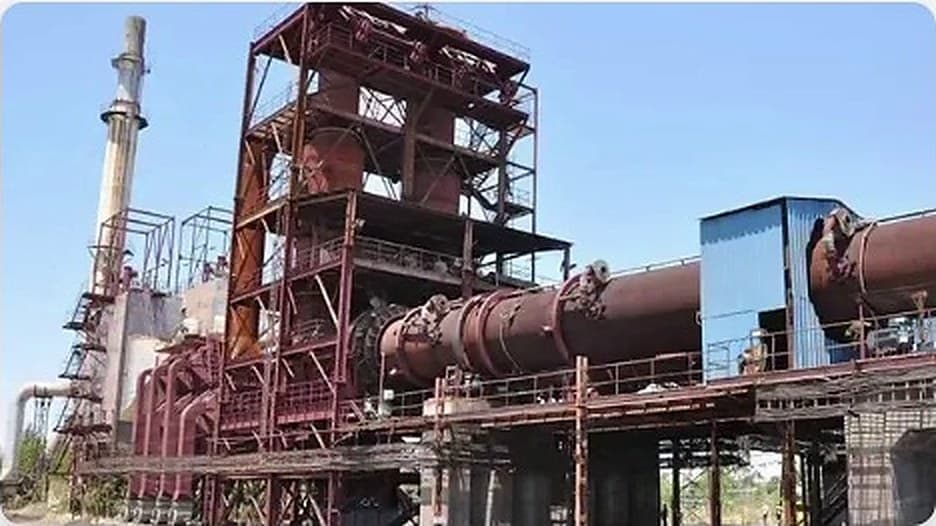 Sponge iron plant at Challakere