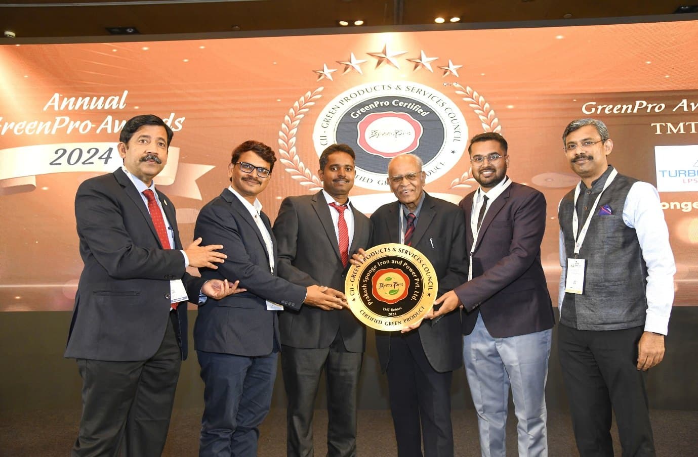 Prakash Sponge Iron & Power is awarded as Green Pro by Confederation of Indian Industries(CII)- and is a certified green product.2024
