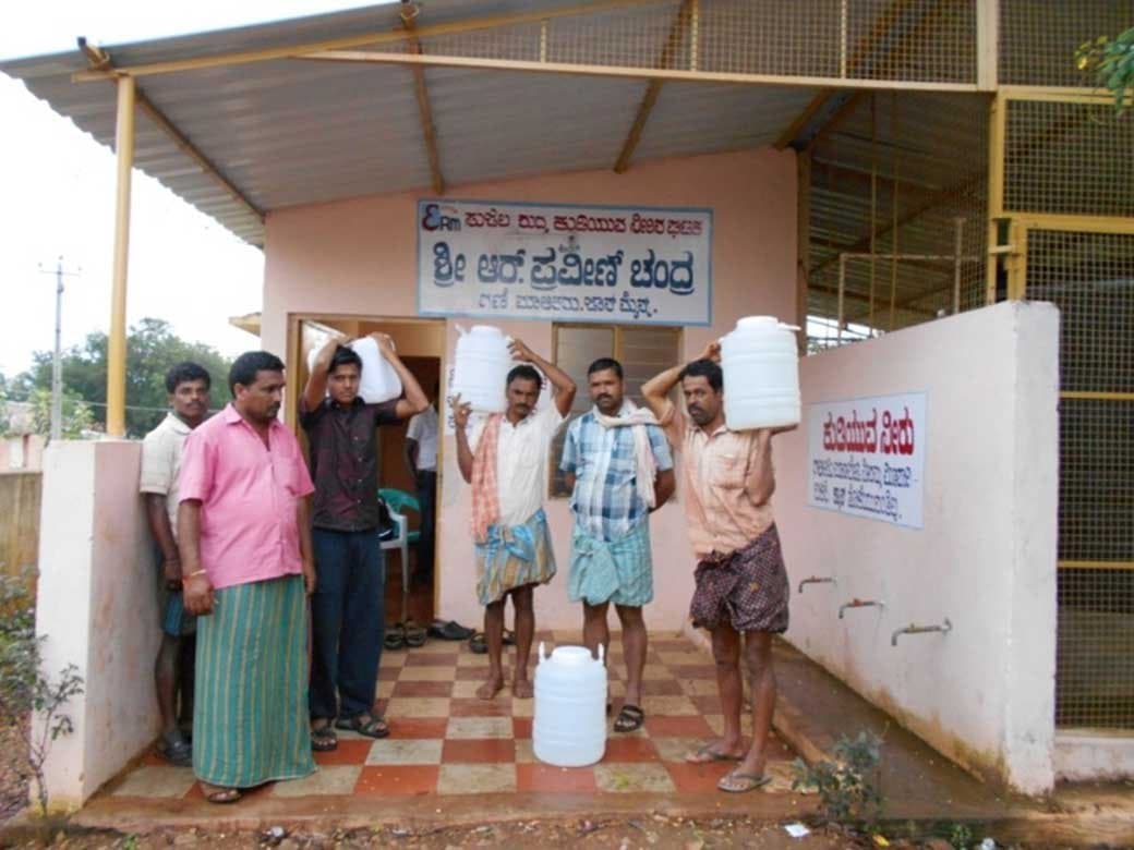 RO drinking water plant installed by ERM Group